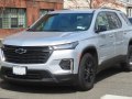 2022 Chevrolet Traverse II (facelift 2021) - Технически характеристики, Разход на гориво, Размери