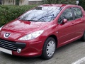 2005 Peugeot 307 (facelift 2005) - Технически характеристики, Разход на гориво, Размери